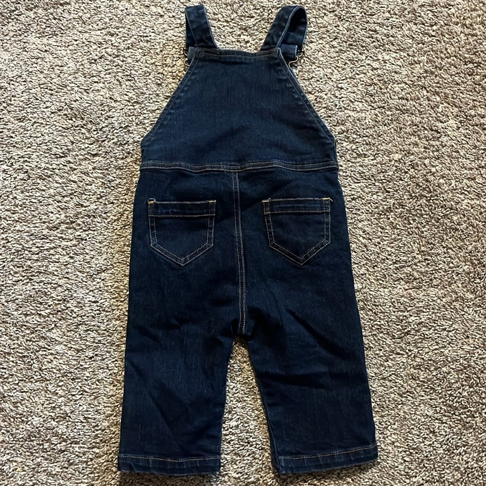Hanna Andersson Infant Denim Overalls 3-6M‎ - Picture 6 of 9